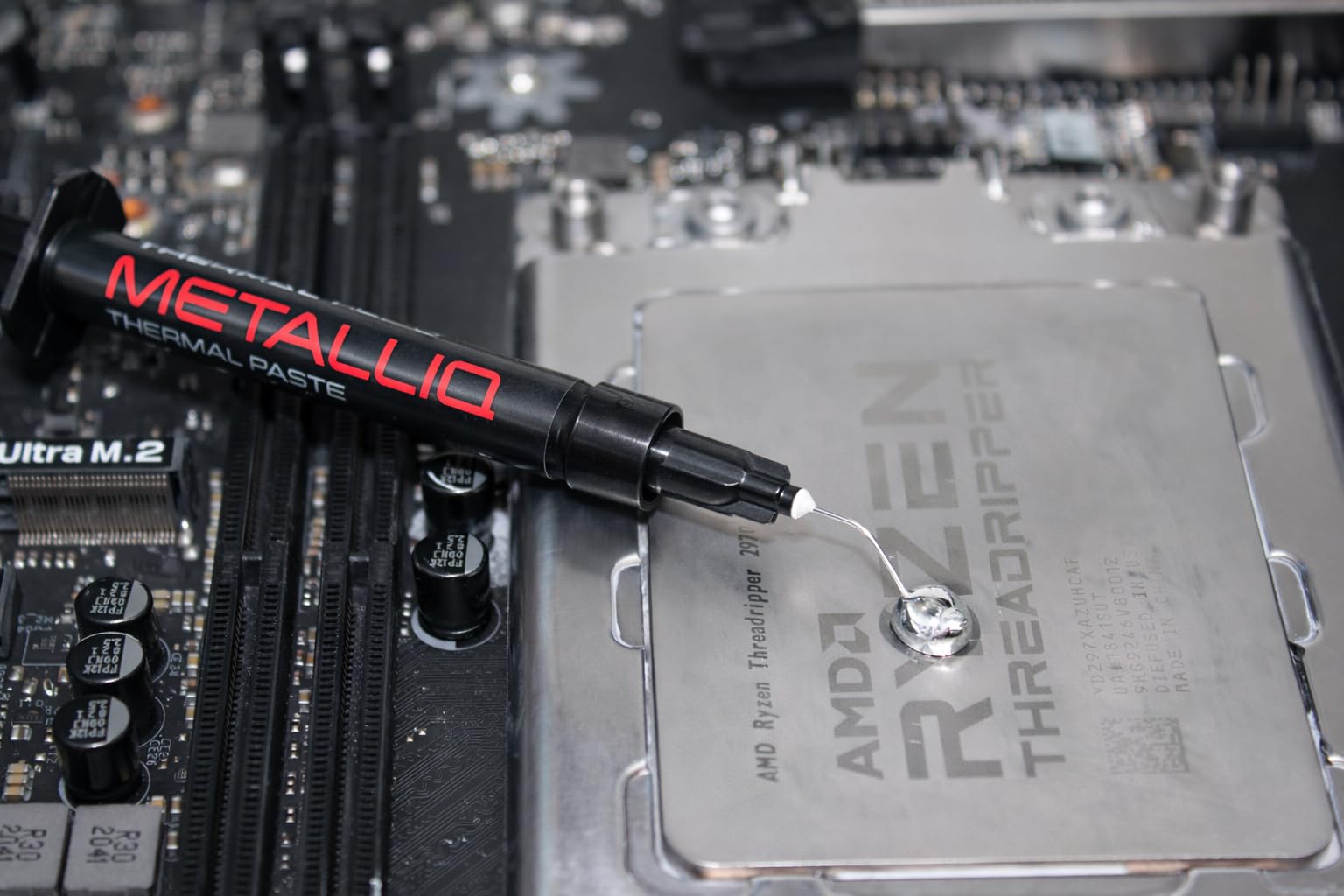 METALLIQ - Pasta termica in metallo liquido per CPU e GPU – Gaming PC Tuning & PS5 console Xbox riparazione raffreddamento