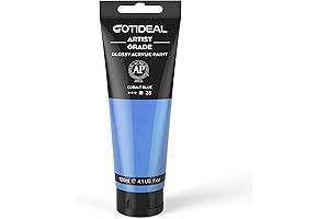 GOTIDEAL Acrylic Paint 120ml Cobalt Blue
