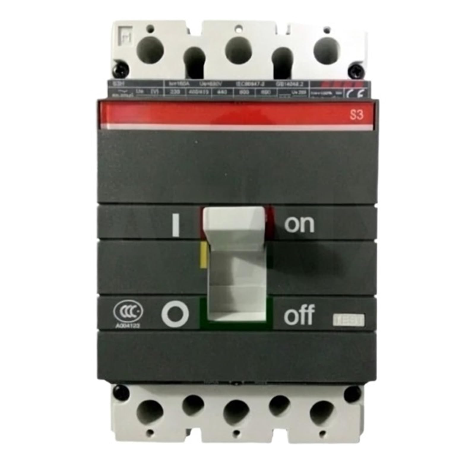 CJKXPZMH Molded case circuit breaker S3N250 3P R160A 200A 250A(250A)
