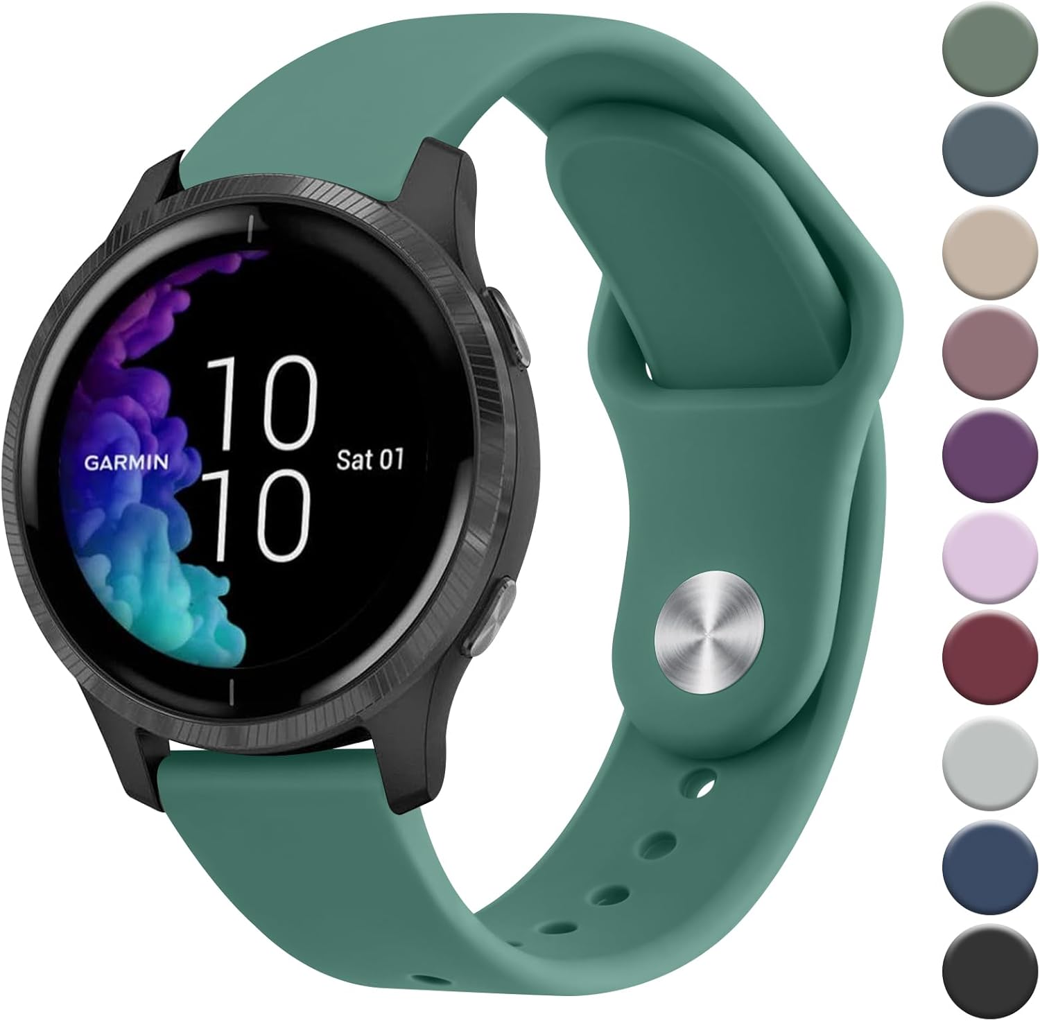 Vanjua Bands Compatible with Garmin Venu Plus Venu Sq Venu