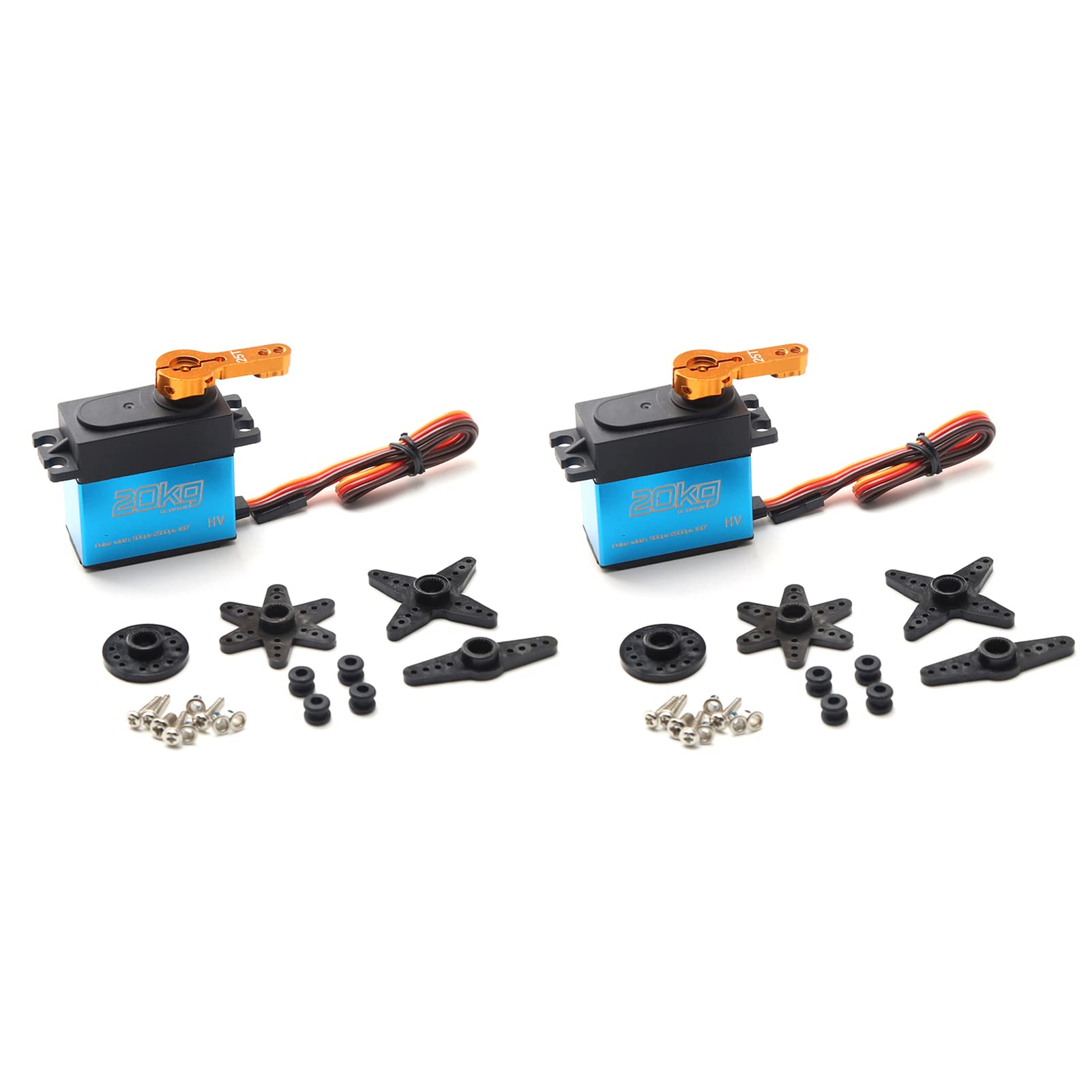 Servo numérique 20 kg anti-casse en acier pour réparer la direction de votre buggy RC