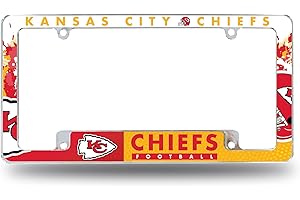 Kansas City Chiefs License Plate Frame