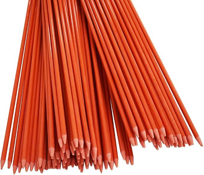 Marcadores Naranjas Reflectantes de Fibra 48 pulgadas 50 piezas miniatura 7