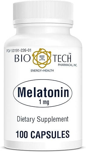 Miniatura 7 de Bio-Tech Pharmacal Melatonina (3 mg, 100 cápsulas)