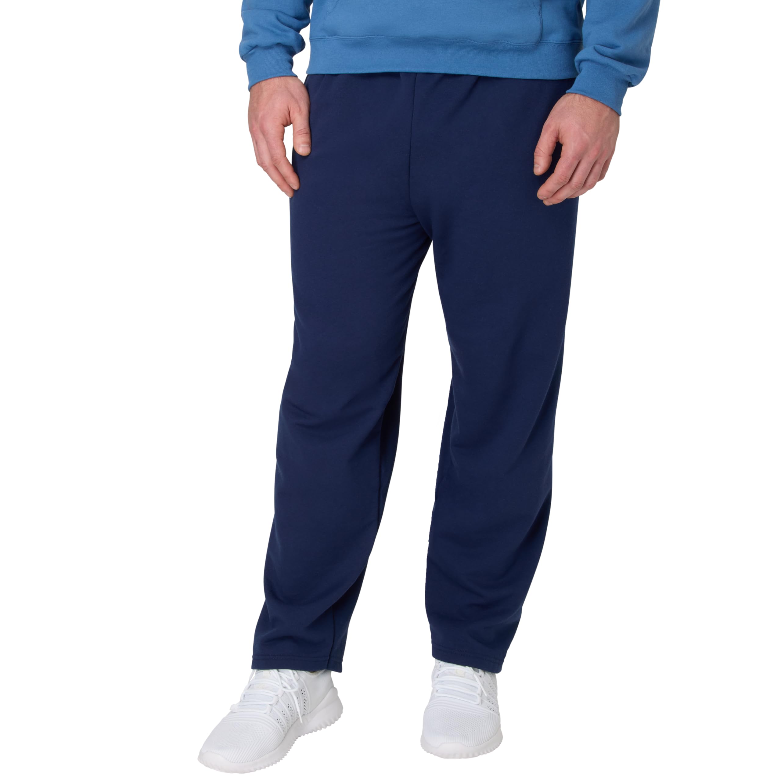 Mens EcoSmart Best Sweatpants, Athletic Lounge Pants with Cinched Cuffs, 1 Or 2 Pack