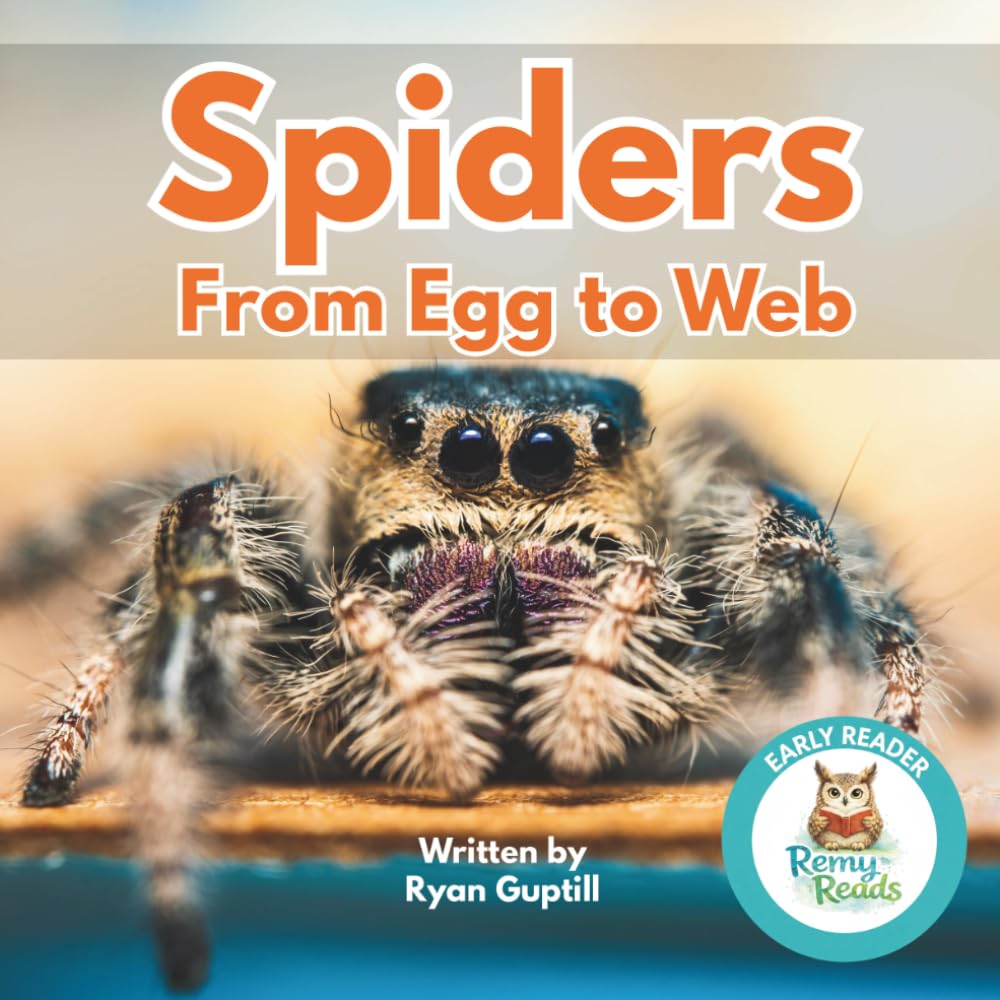 Spiders: From Egg to Web: A Life Cycle Book for Kids About Spiders Early Reader