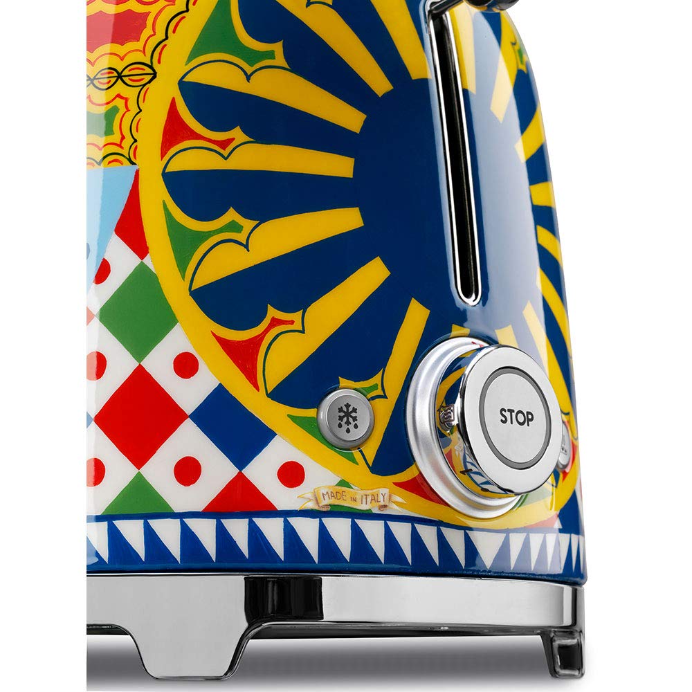 Dolce and Gabbana x Smeg TSF02DGUS 4 Slice Toaster#34;Sicily Is My Love Collection product thumbnail 8