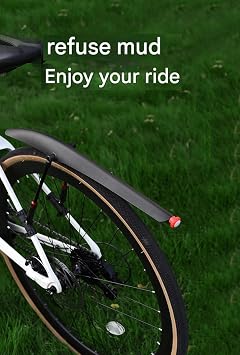 Bike Fender Set for Merida Scultura EVO 909 Scultura Rim Scultura Rival Edition, Adjustable Front/Rear Mud Guards Quick Release Wheel Protection Fenders Against Splashing Water and Dirt