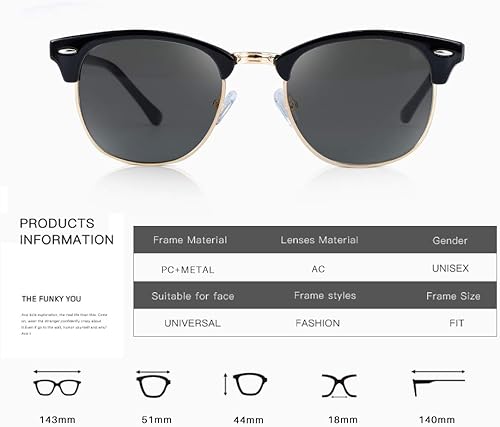 Vista 3 de Gafas de sol polarizadas semi sin montura para hombre, gafas de sol fotocromáticas, unisex, TY201903
