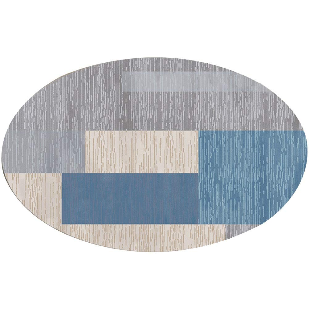 Tapis de sol de salon rond 160cm parfait pour le yoga à la maison