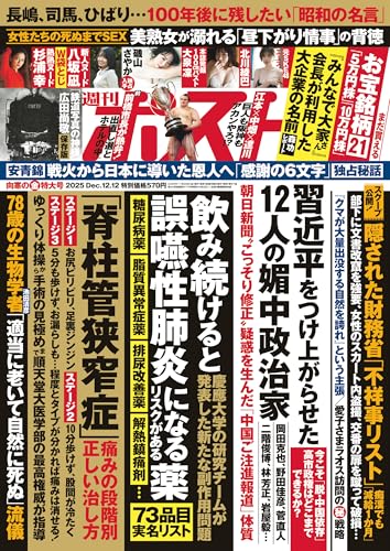 週刊ポスト 2025年 12月12日号 [雑誌]