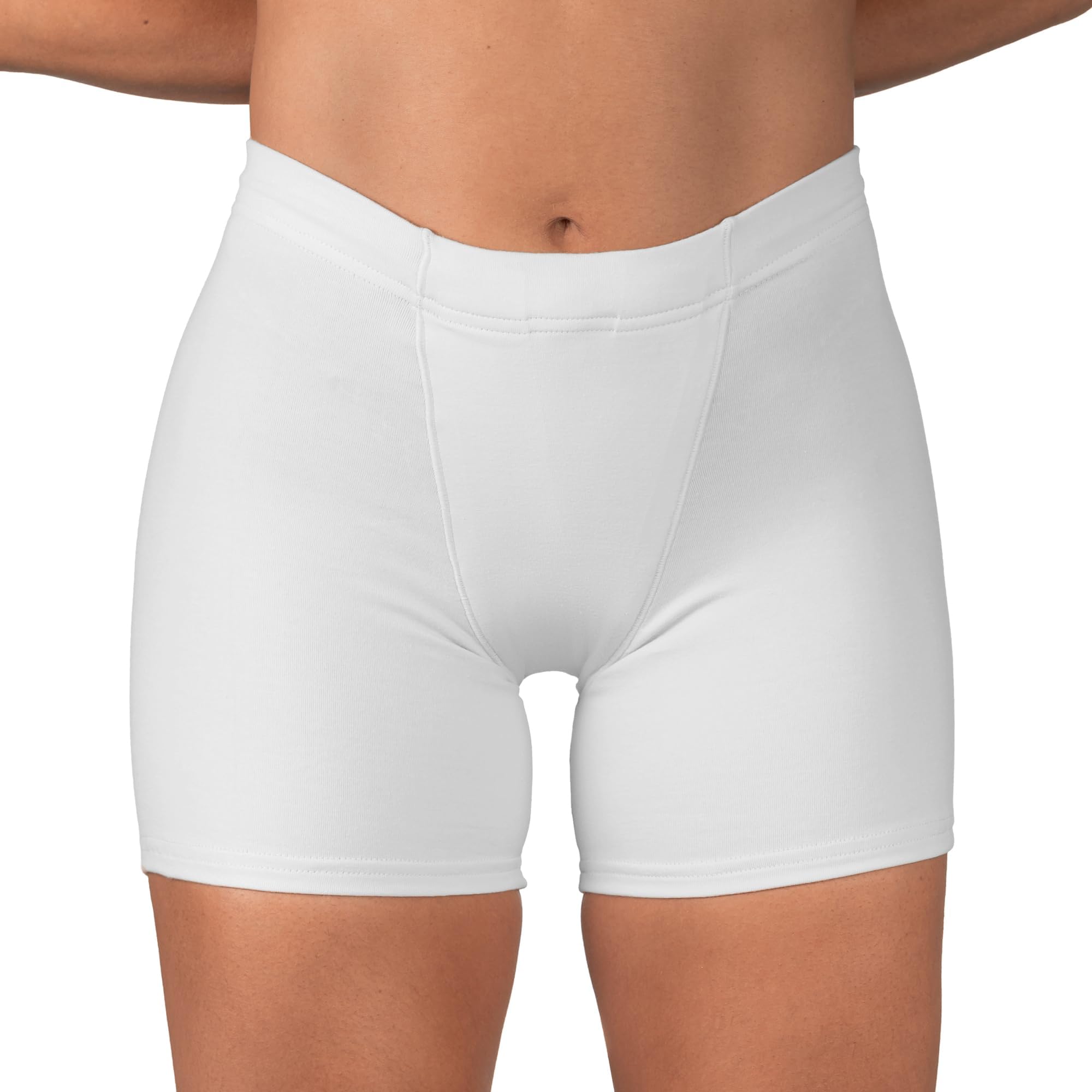 Underworks Vulvar Varicosity and Prolapse Support Boy-Leg Brief with Groin Compression Bands - 523