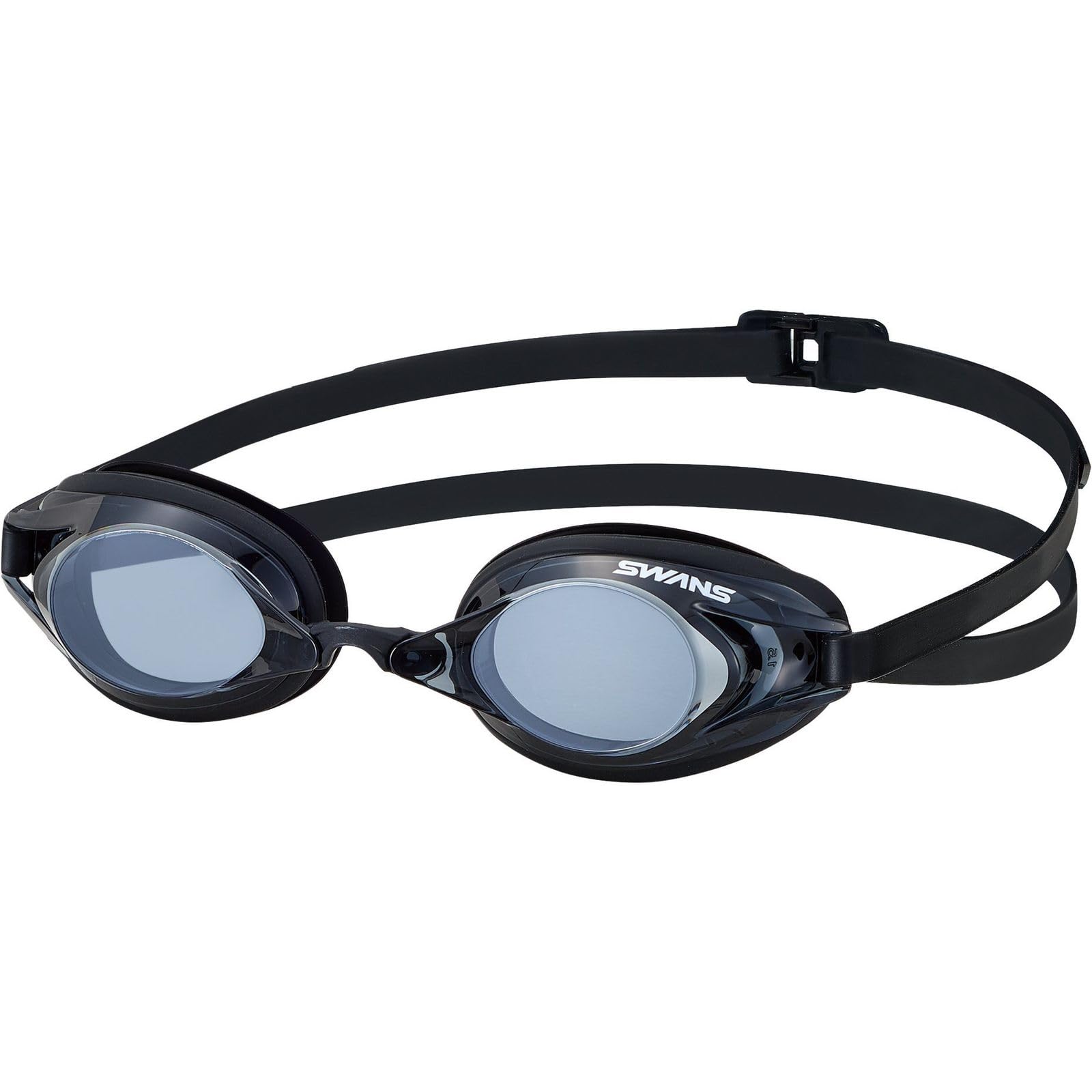 SWANS Gafas de natación ópticas SR-2NEVOP+ para personas hipermetropía, color negro