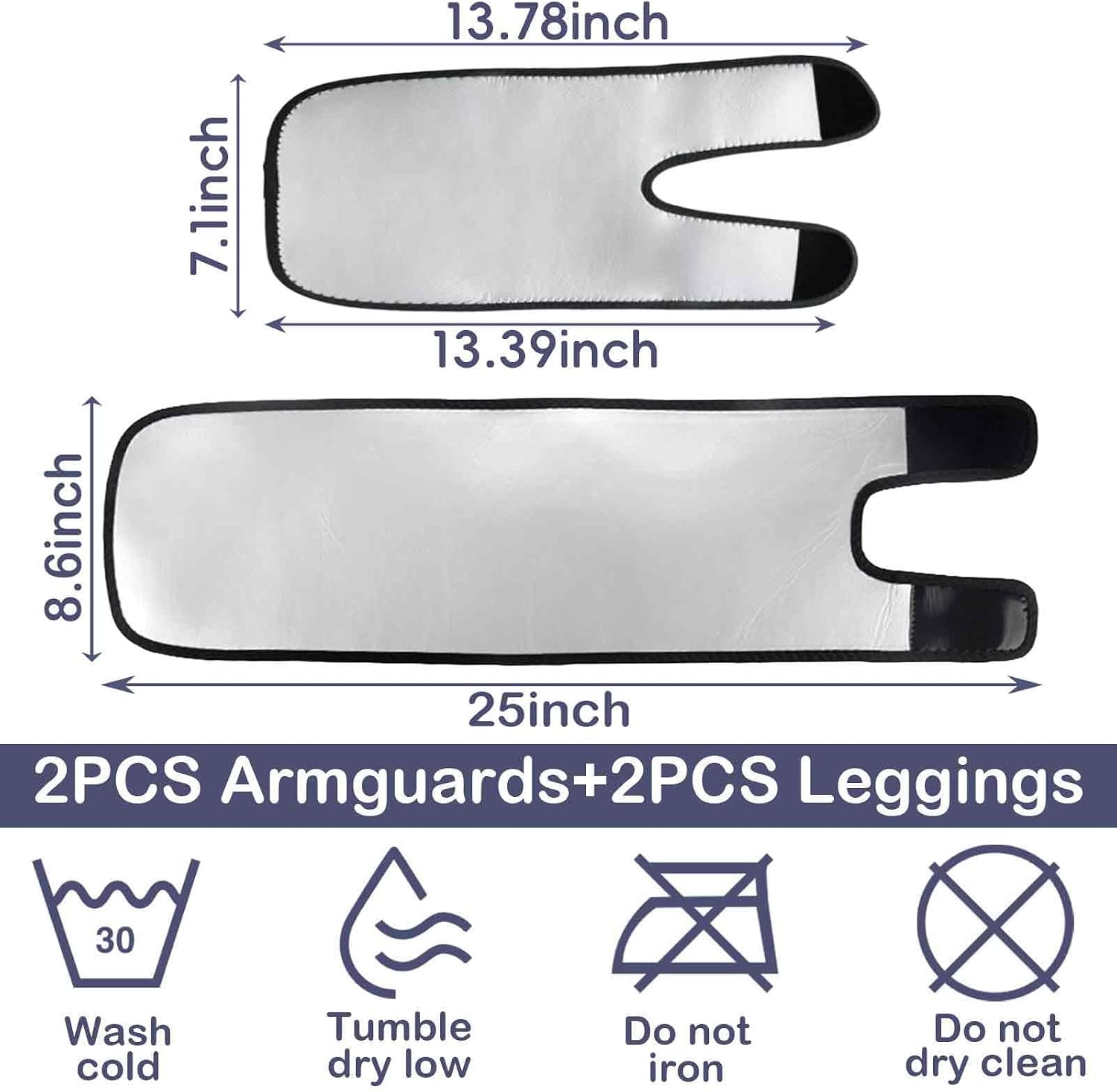 4 PCS Arm and Thigh Wrap Compression, Sweat Bands Slimmer for Weight Loss, Black Hamstring Brace for Women