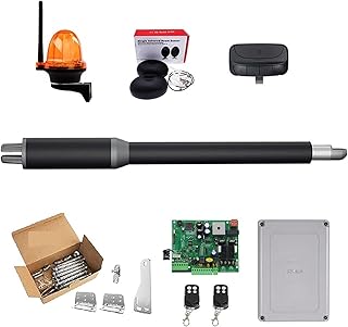 Electric Gate Opener Single Swing Automatic Door Opener - 10 Feet Long 450 Lbs Solar WiFi Control Electric Lock Door Opener for Heavy Driveway Slide Gates (Color : Lavender, Size : One Size)