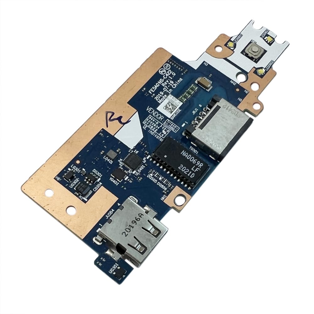 ZAHARA USB Small Board Replacement for Lenovo ThinkPad E15 20RD / E15 20RE 5C50S73032 NS-C422