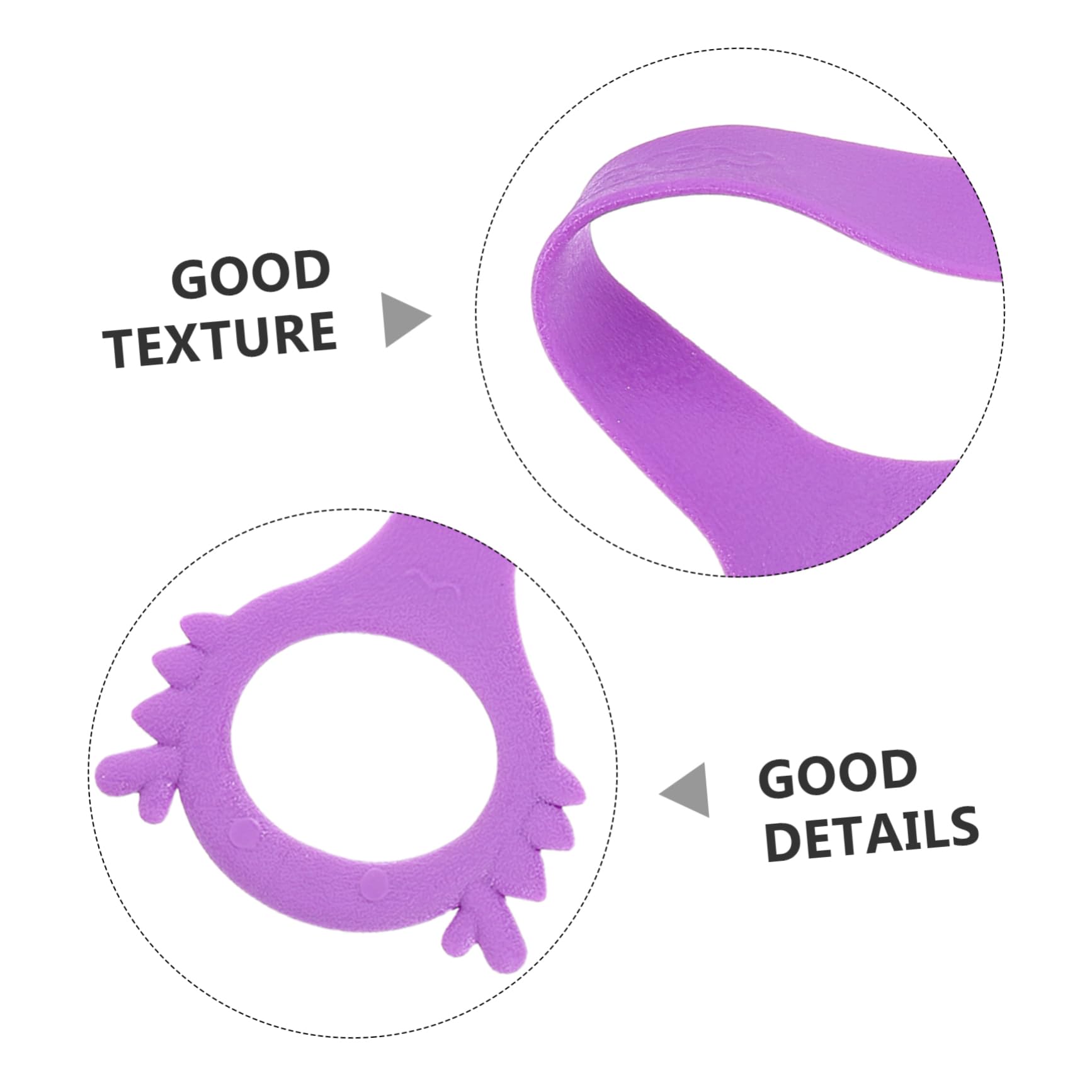 Gatuida 3 Piezas Figura Bandas de Resistencia para Espalda y Cuerdas Elásticas para Ejercicio de Brazos Yoga y Entrenamiento de Casa y Viaje Material Duradero y Flexible