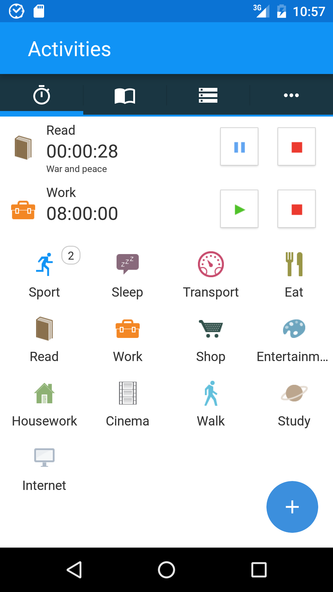 aTimeLogger - Time Tracker - App on Amazon Appstore