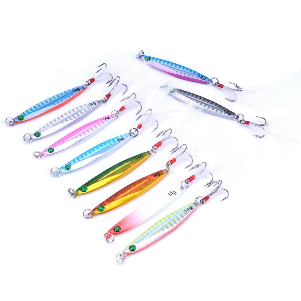 Amazon.com: Aorace 10pcs 6cm/14g Fishing Lures Set Kit