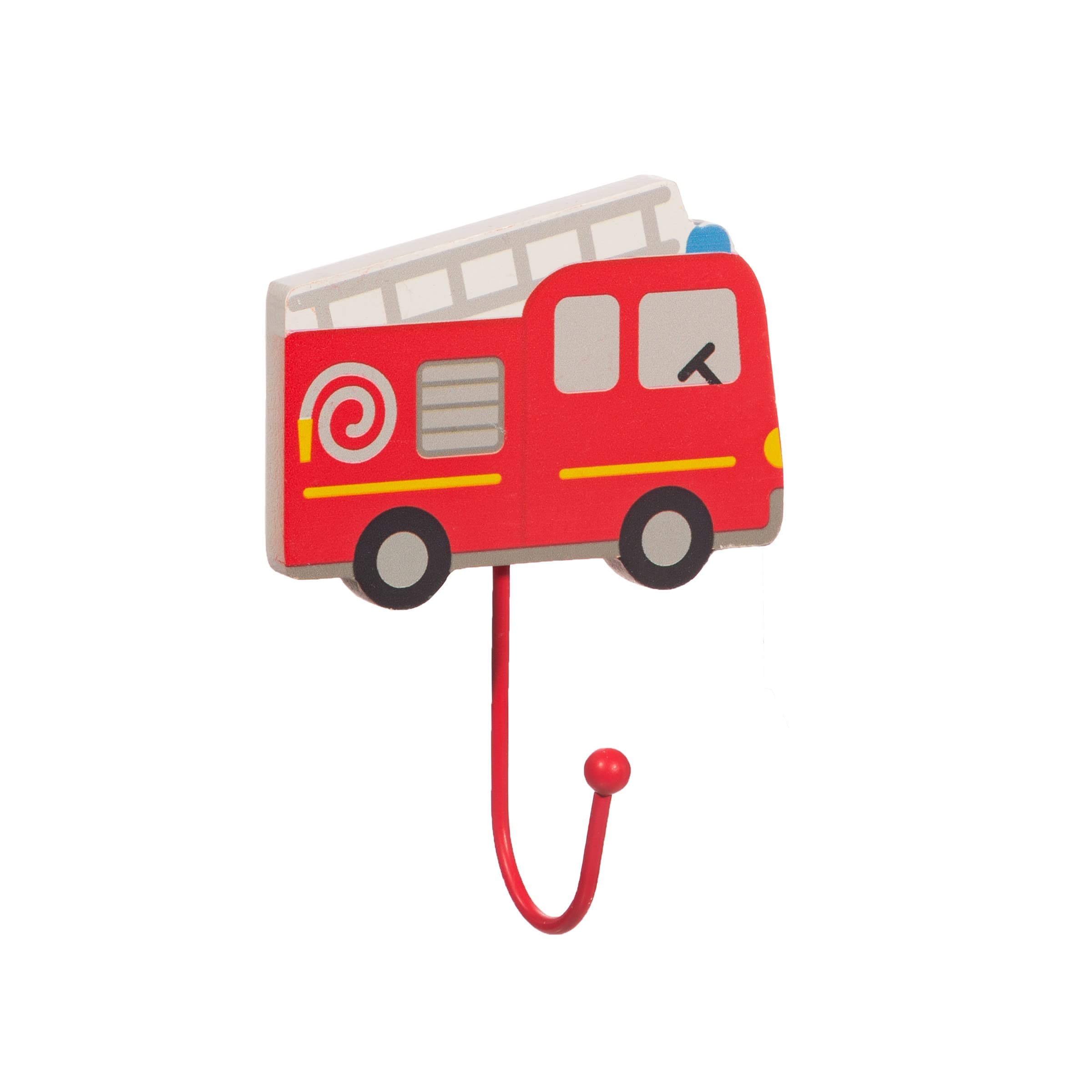 Sass & Belle Red Fire Engine Hook