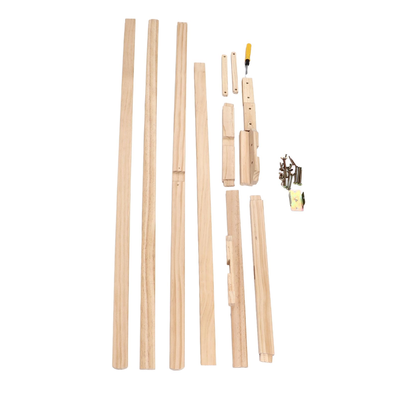 Chevalet en Bois avec Support Triangulaire et Conception Pliable