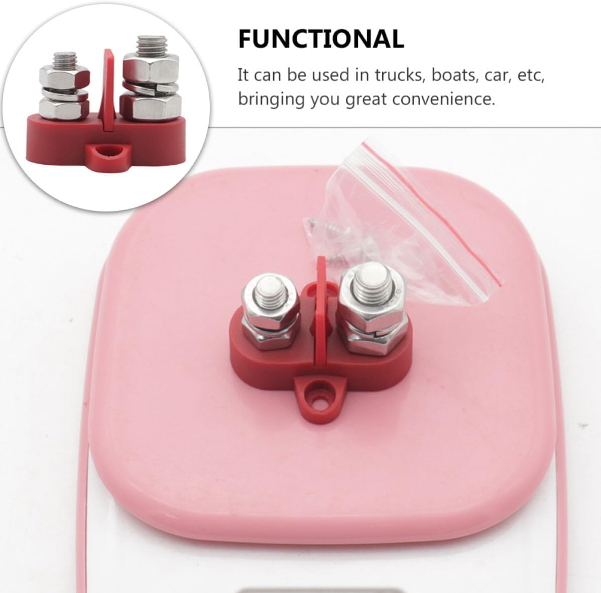 Junction Bar Terminal Block Dual Power Distribution Truck