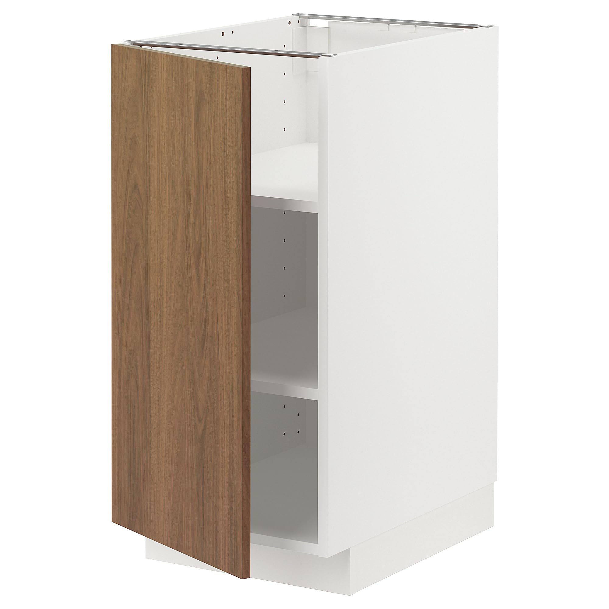 Meuble bas METOD cuisine étagères blanc noyer 40x60 ProTuning
