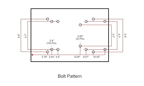 Miniatura 4 de The ROP Shop  Kit de suspensión universal de asiento para tractores John Deere 5425, 5520, 5525, 5603