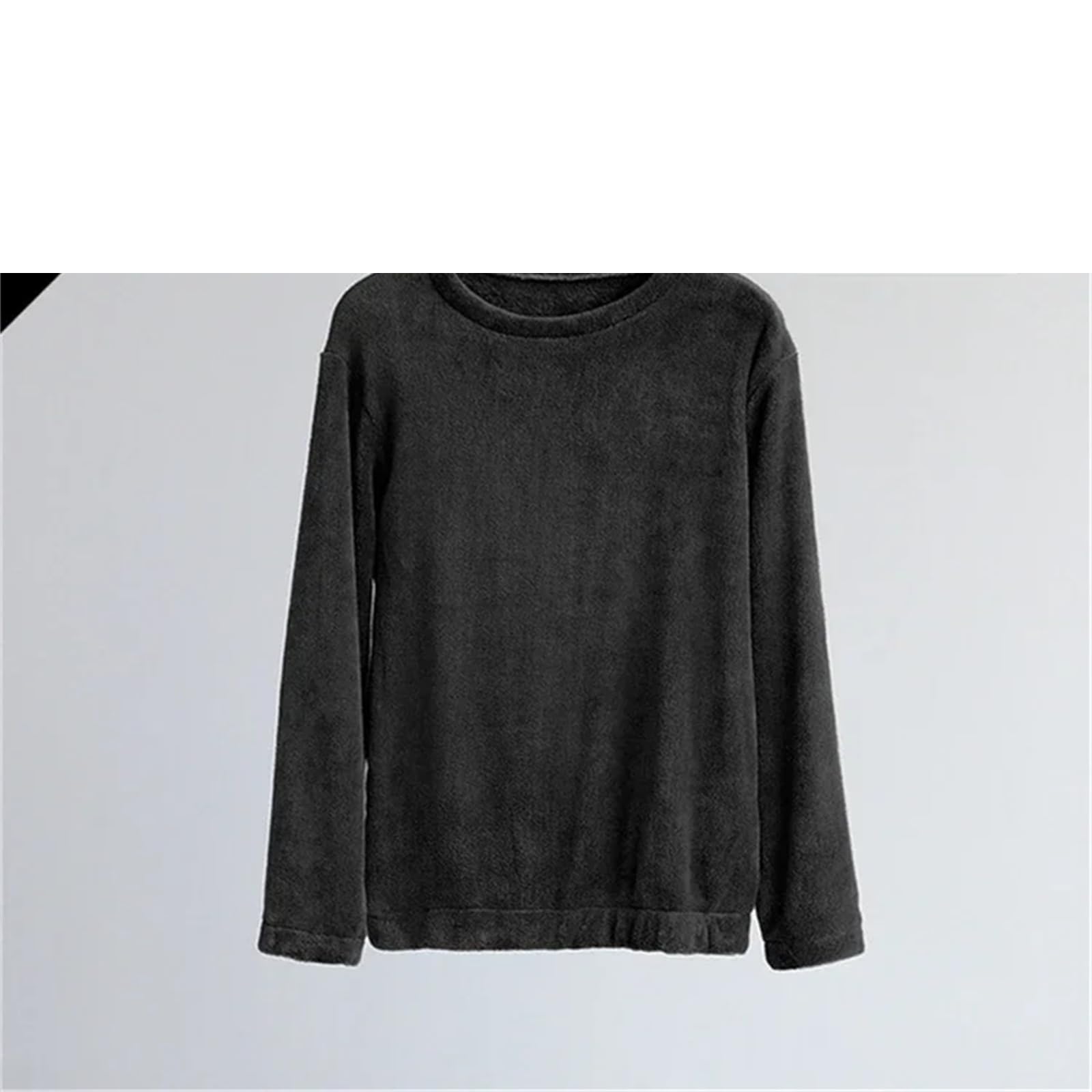UIOKLMJH Conjunto de pijama de invierno para mujer, forro polar, grueso, cálido, manga larga, conjunto de bata