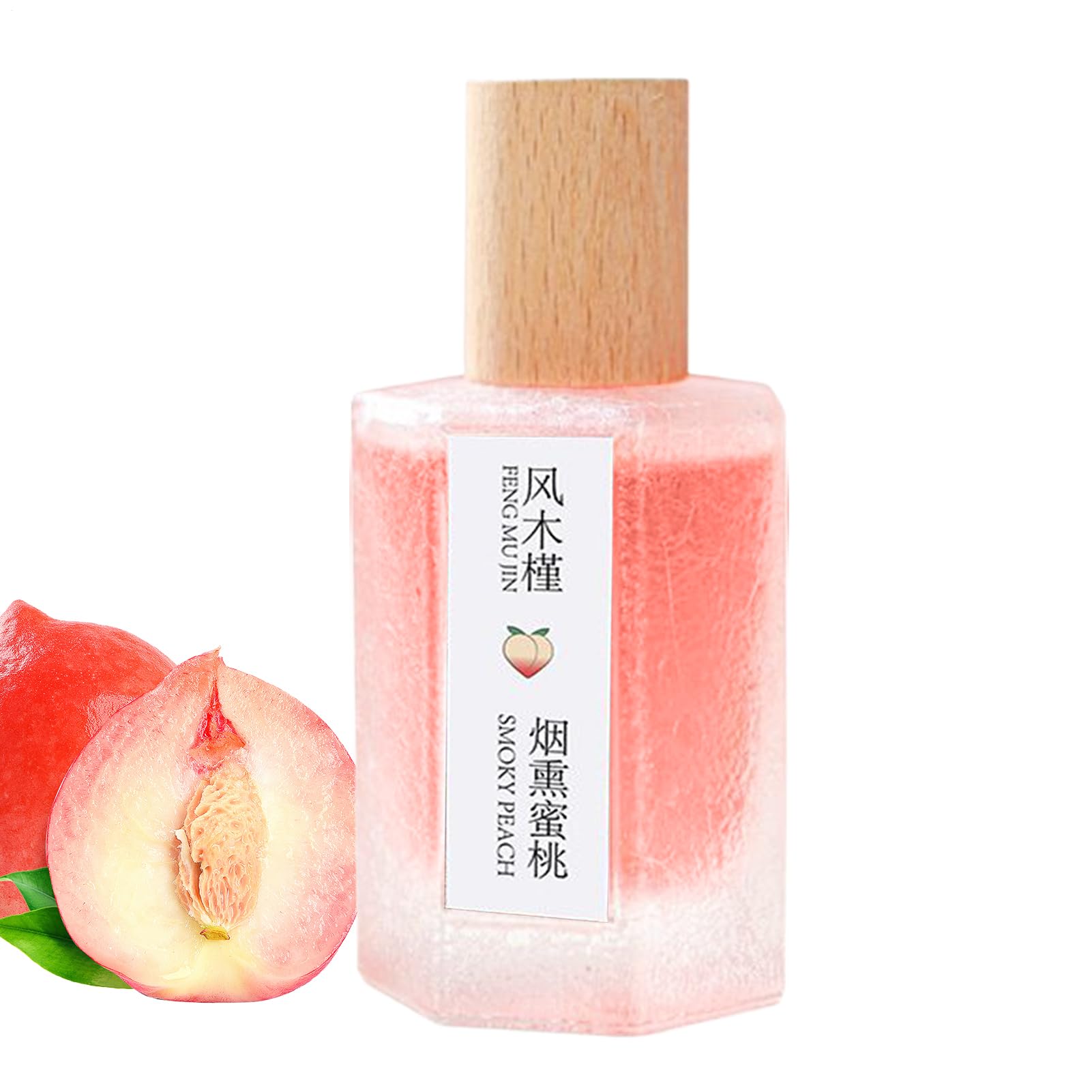 Profumo Spray | Peach Corpo Spray Profumo Deodorante,Lunga durata Fruttato Spray Fresco Per Pelle Capelli Tessuto Viaggio Auto Bagno Uomini