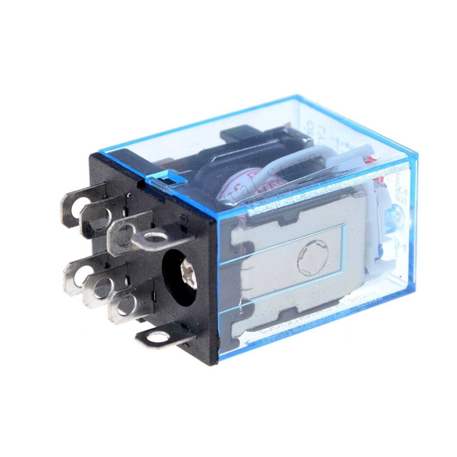 Power Relay LY2NJ 8-Pin - 10A 220V AC/DC Coil Relay With Socket For ...