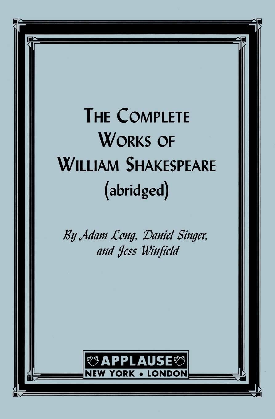 The Complete Works of William Shakespeare