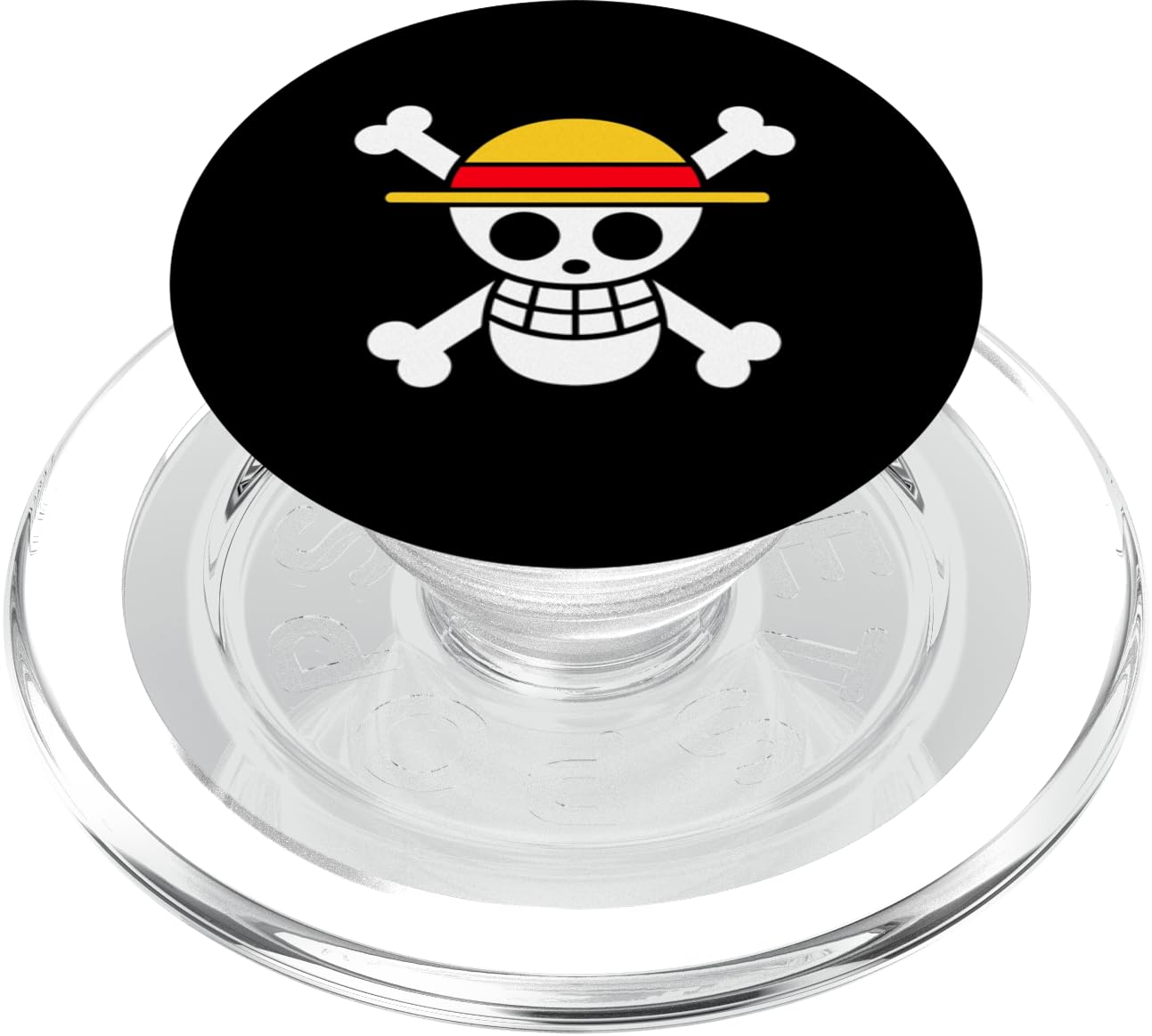 Cute Cool Anime Pirate Skull Symbol Weeb Gifts for Nerdy Men PopSockets PopGrip for MagSafe