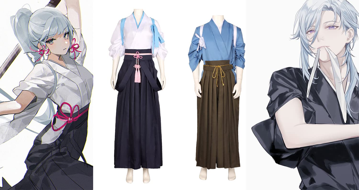 Amazon | 原神 コスプレ衣装 神里綾華 神里綾人 COS服 コスチューム 