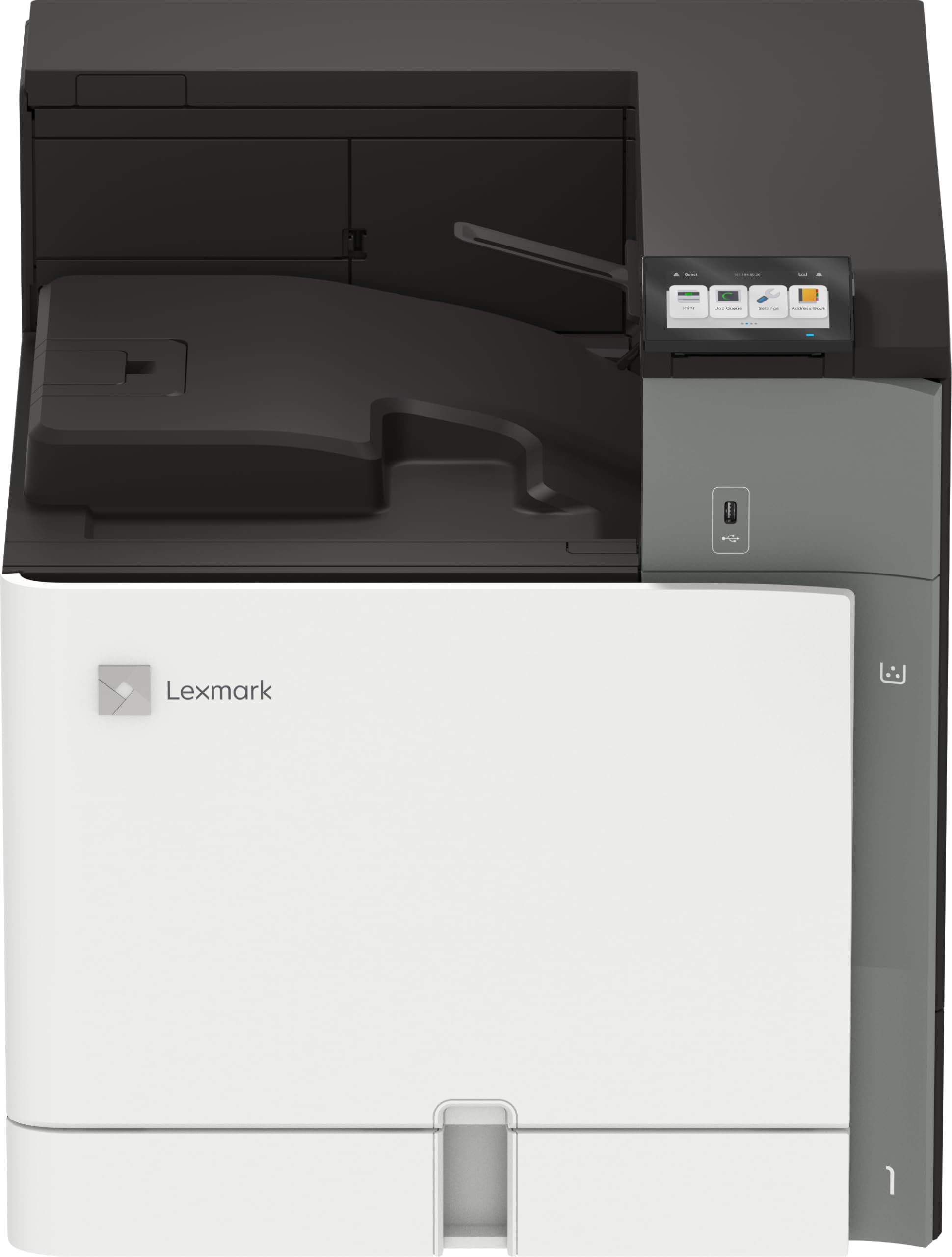 Lexmark CS963e Color Laser Printer with up to 55 Pages per Minute and intuitive navigateable 4.3-inch Color Touchscreen (20L8050)