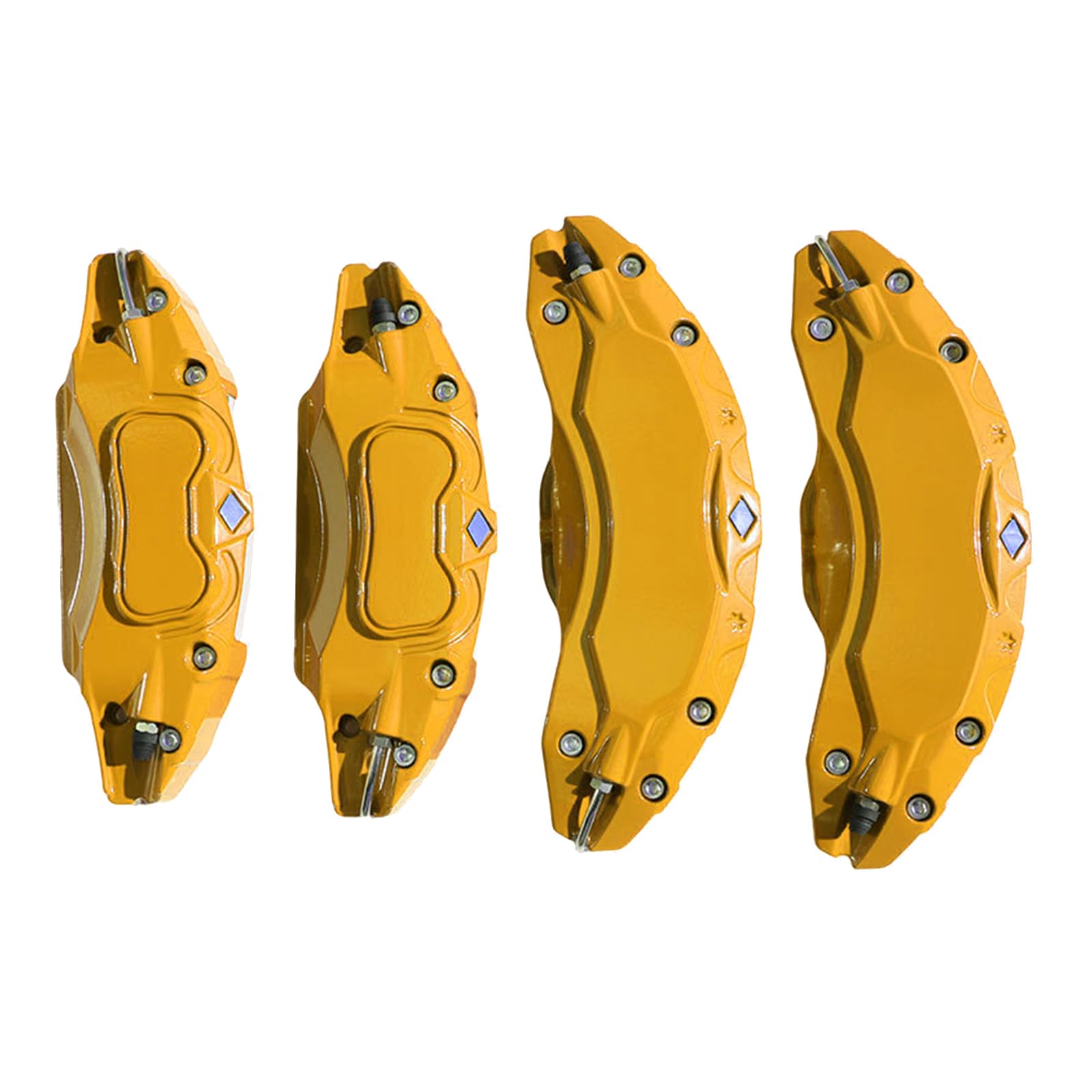 Protector de freno de aluminio Resistencia térmica optimizada con sujetadores para rendimiento estable Y Protección de freno