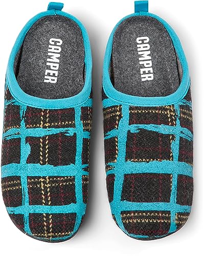 Camper Women's Casual Slipper, Gray-Blue, 7.53
