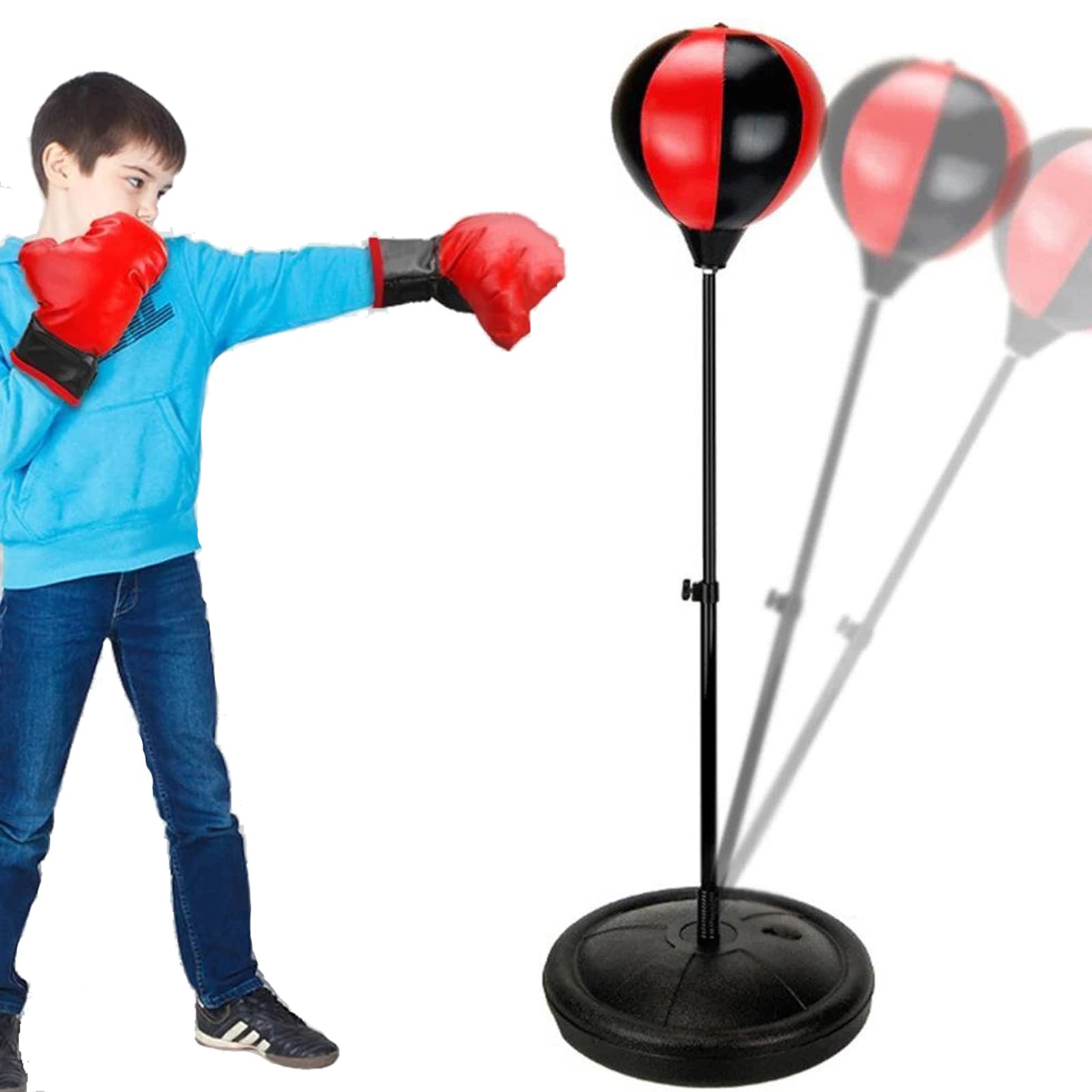 Sac d'entraînement de boxe réglable 5-15 ans garçons et filles