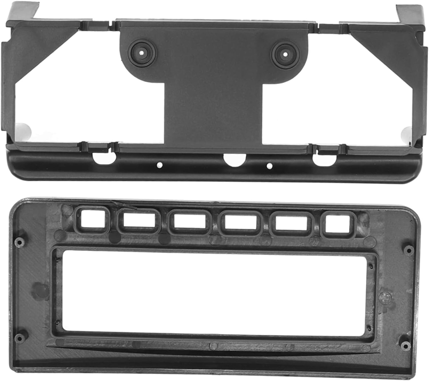 Radio Fascia DVD Middle Stereo Panel for Mitsubishi Pajero Sport Triton L200 Mornitor MID Dash Mounting Installation Trim Kit