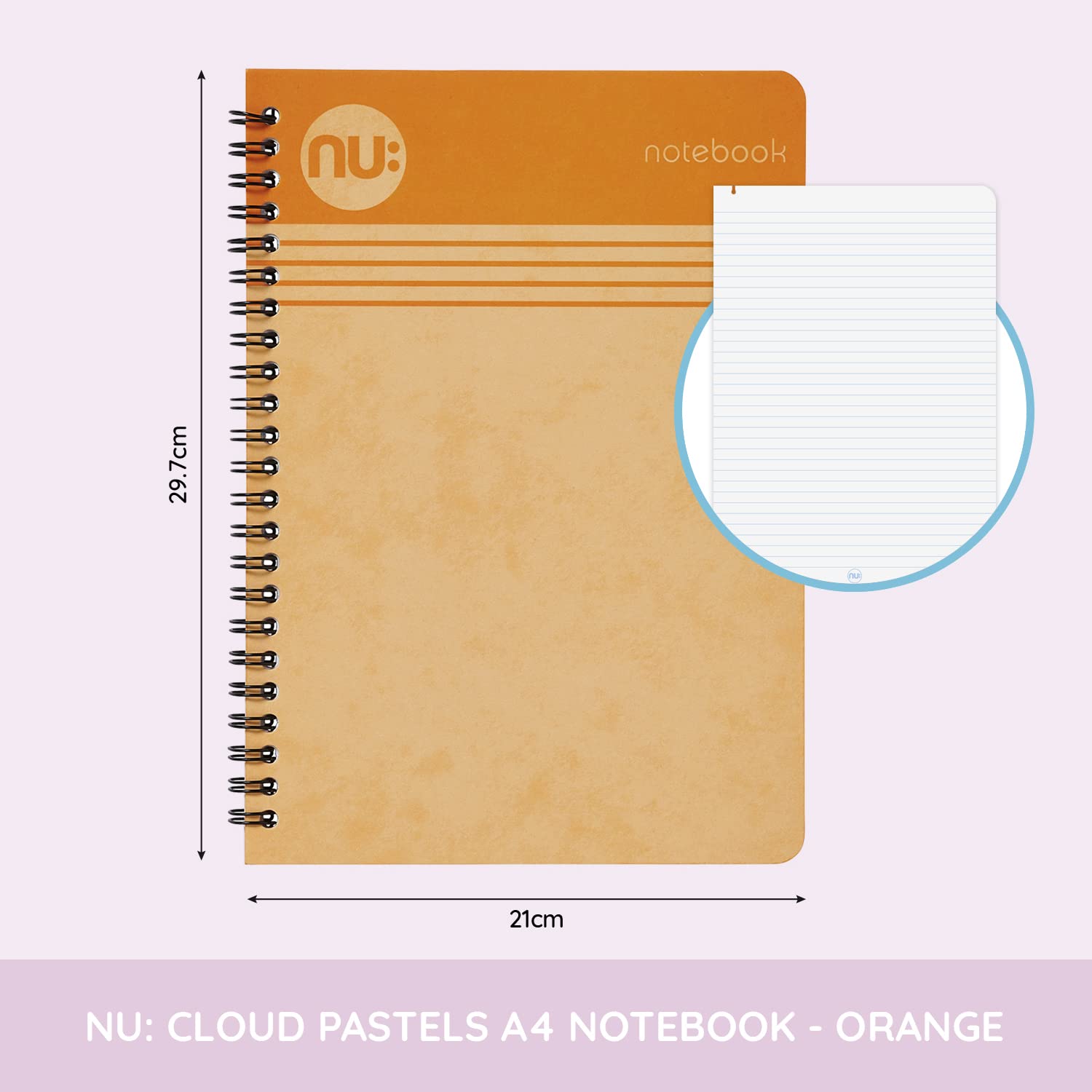 Nu Cloud Pastels A5 Notebook - Morrisons Online & Offers