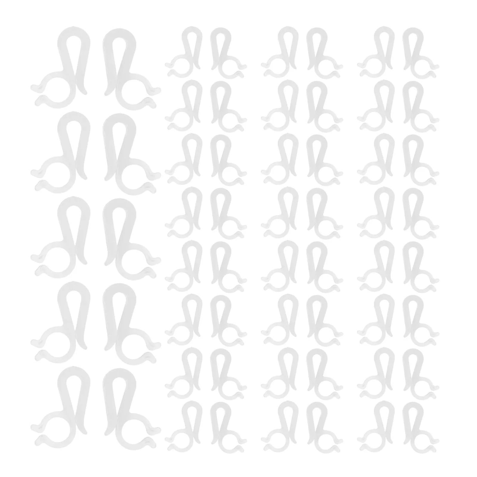 Vaeltor One Color 500Pcs Christmas String Light Hooks Outdoor Weatherproof Plastic Gutter Clips For Holiday Party Festival Decorations Xmas