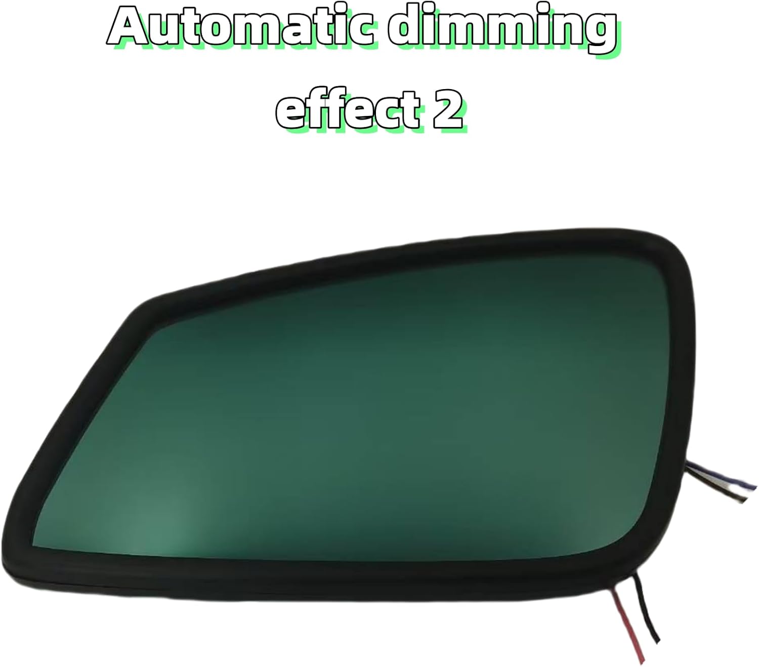 Driver Side Mirror Glass Replacement For BMW 5 7 Series E60 F07 F10 (2009-2016) Heated,Autodimming,W/Backing Plate (LH) Compatible With OE 51-16-7-228-611.