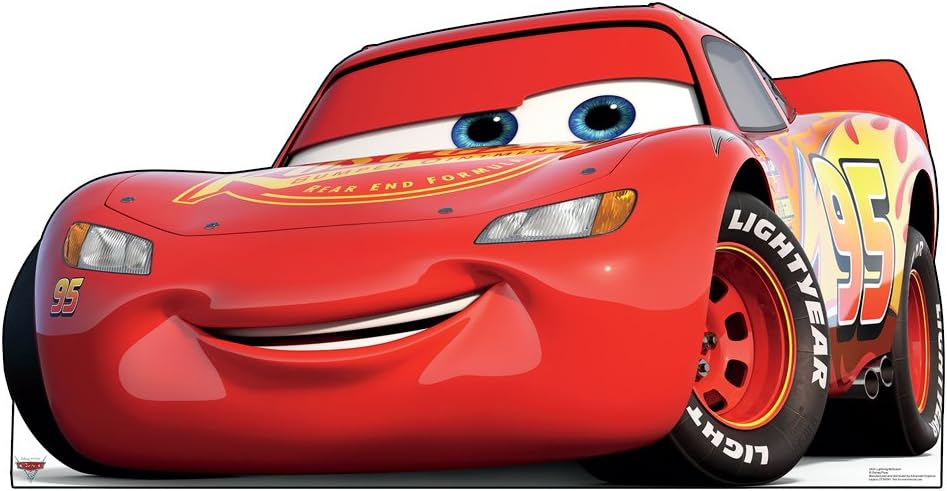 Cardboard People Lightning McQueen Life Size Cutout Standup - Disney Pixar's Cars 3 (2017 Film)