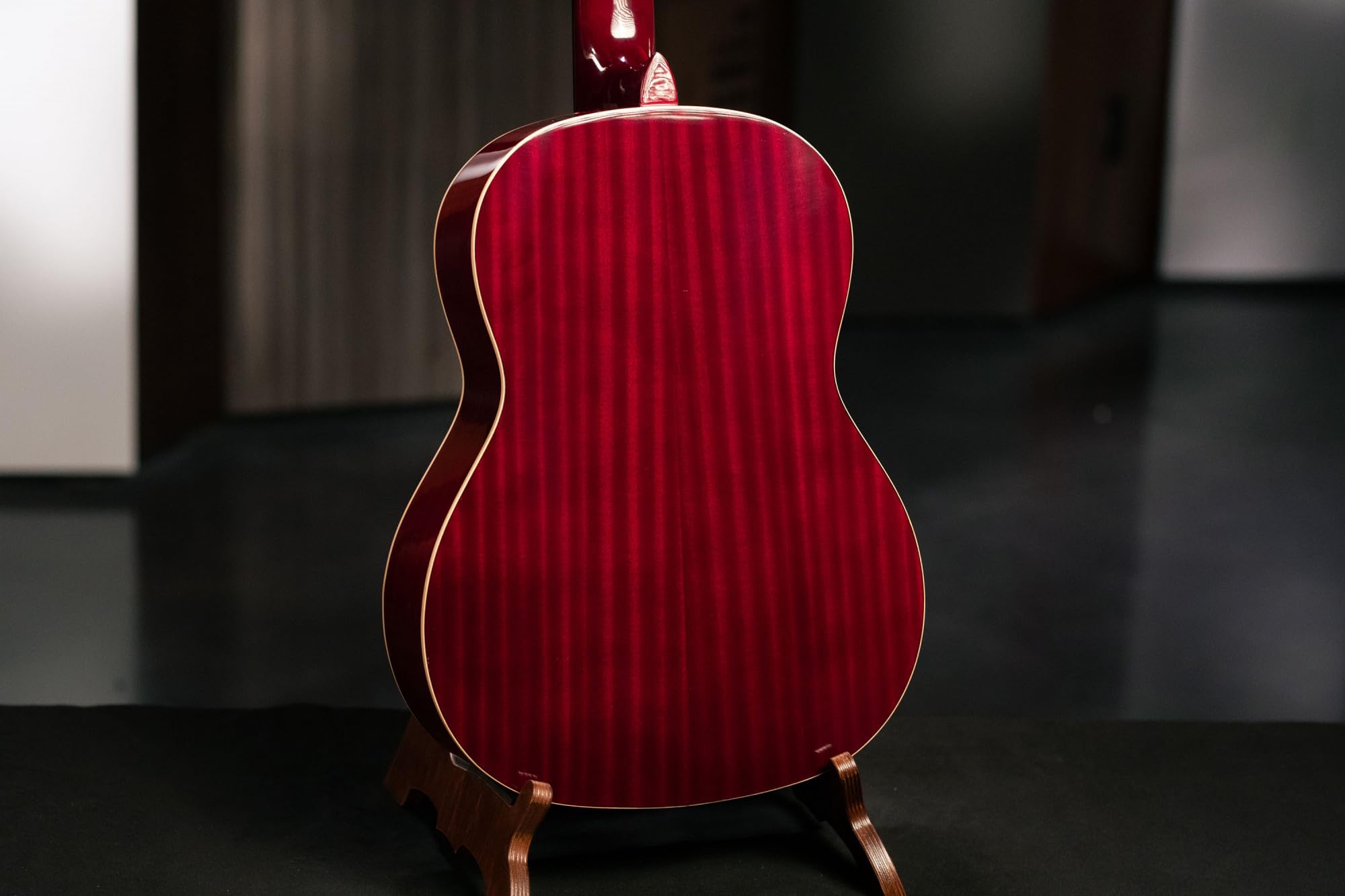 Ortega Guitars Chitarra Concerto Rossa Misura Standard - Serie Family - include Gig Bag - mogano/top in abete (R121WR)