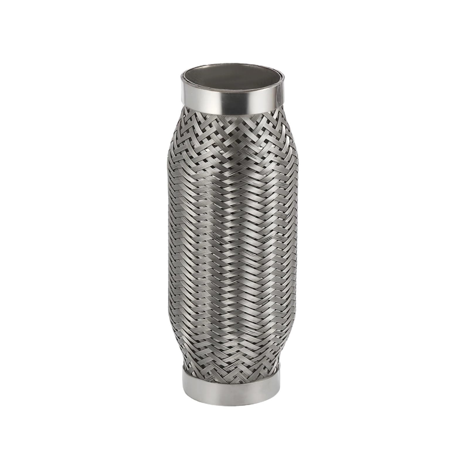 Vehicle Silencer 45/50/55/65/70/75mm tłumik samochodowy elastyczna rura wydechowa elastyczne rurki złącze wydechowe ze stali nierdzewnej Tłumik do Samochodu(50x155x250mm)