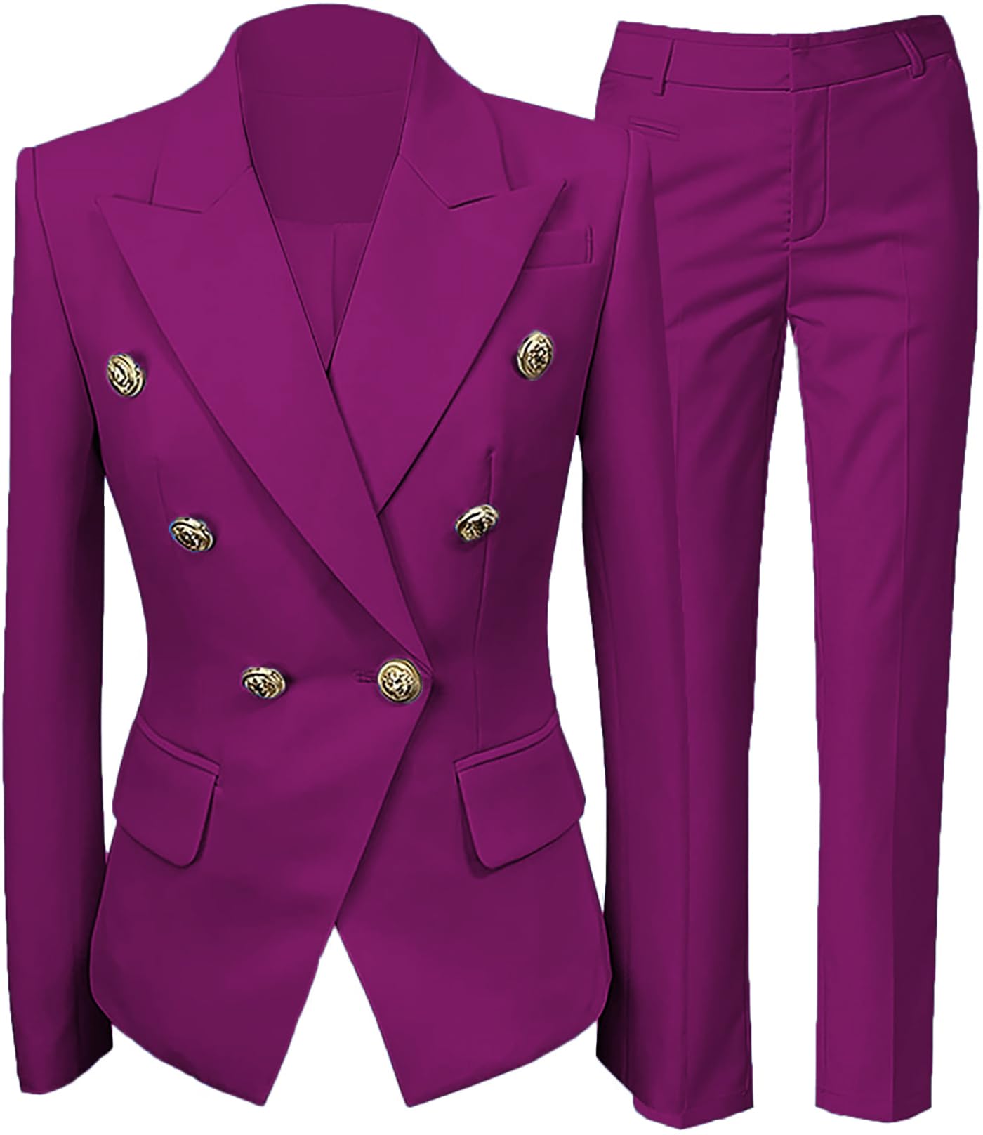Women Suits 2 Piece Fashion Suits with Blazer Dress for Womens Casual Blazers Blazer Pants