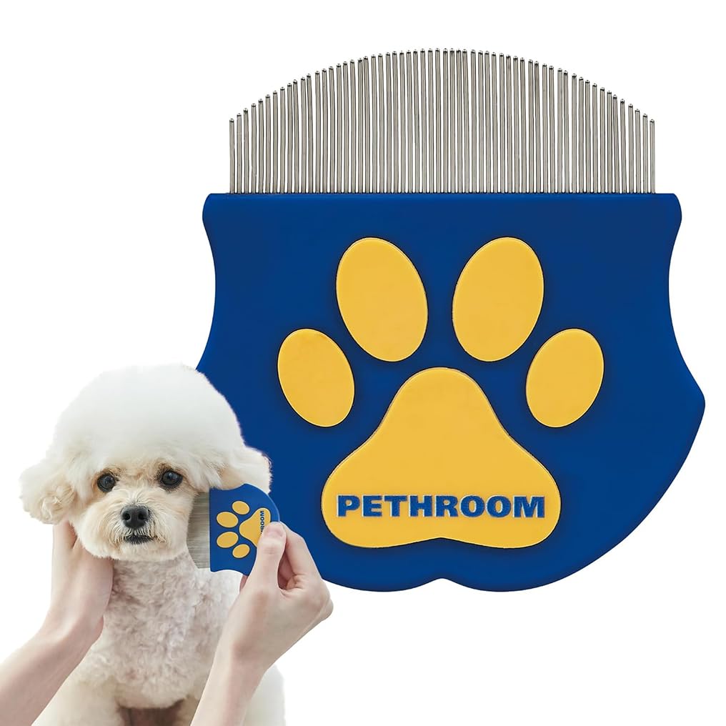 Pet Eye Comb - Stainless Steel Tear Stain Remover -1