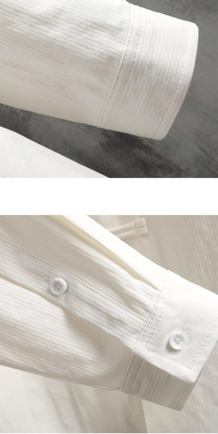 Retro Chinese-Style Tang Suit Shirt, Men's Chinese Stand-up Collar Tops