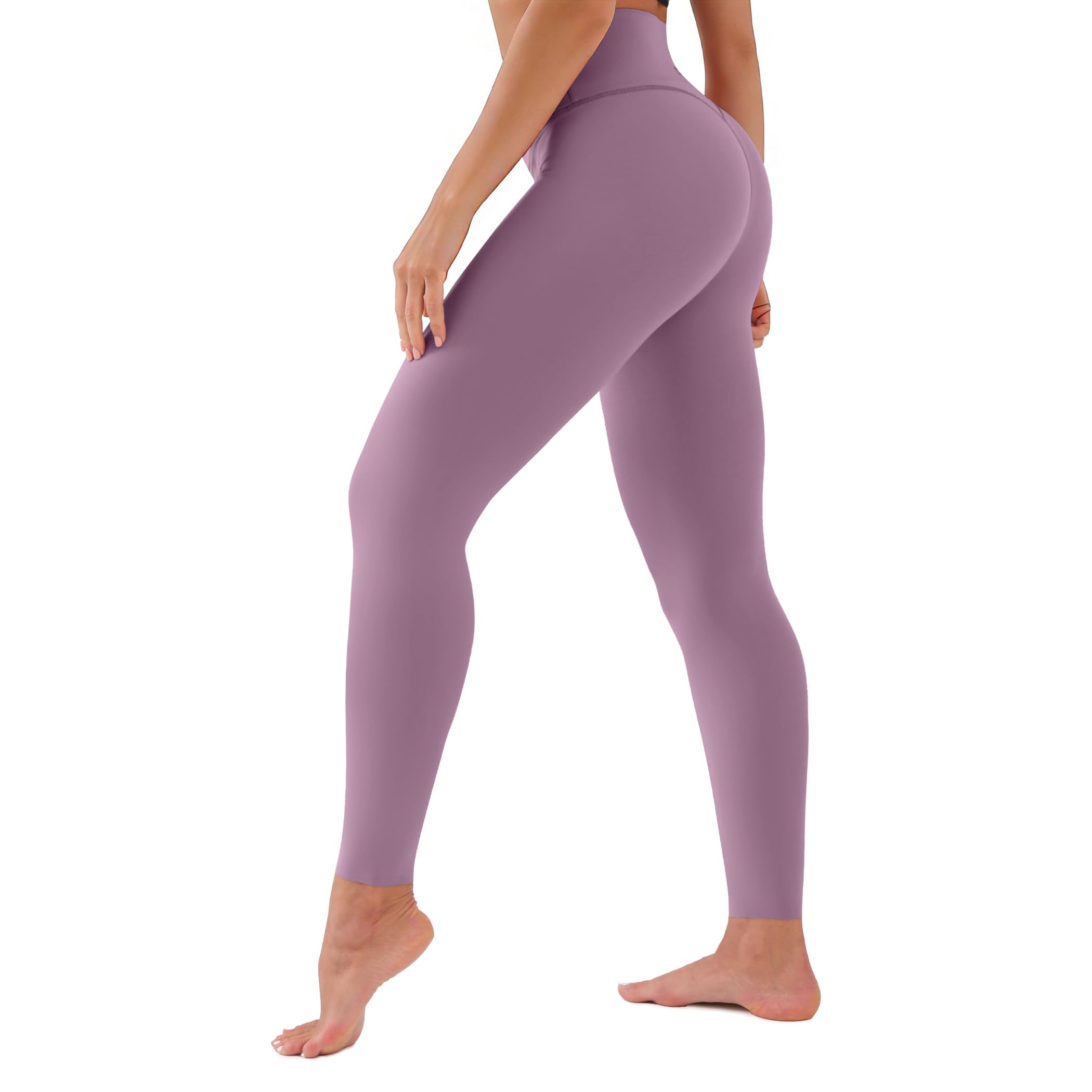 GYMGUN High Waisted Leggings for Women Buttery Soft Tummy Control Capri Yoga Pants for Workout Athletic Plus Size