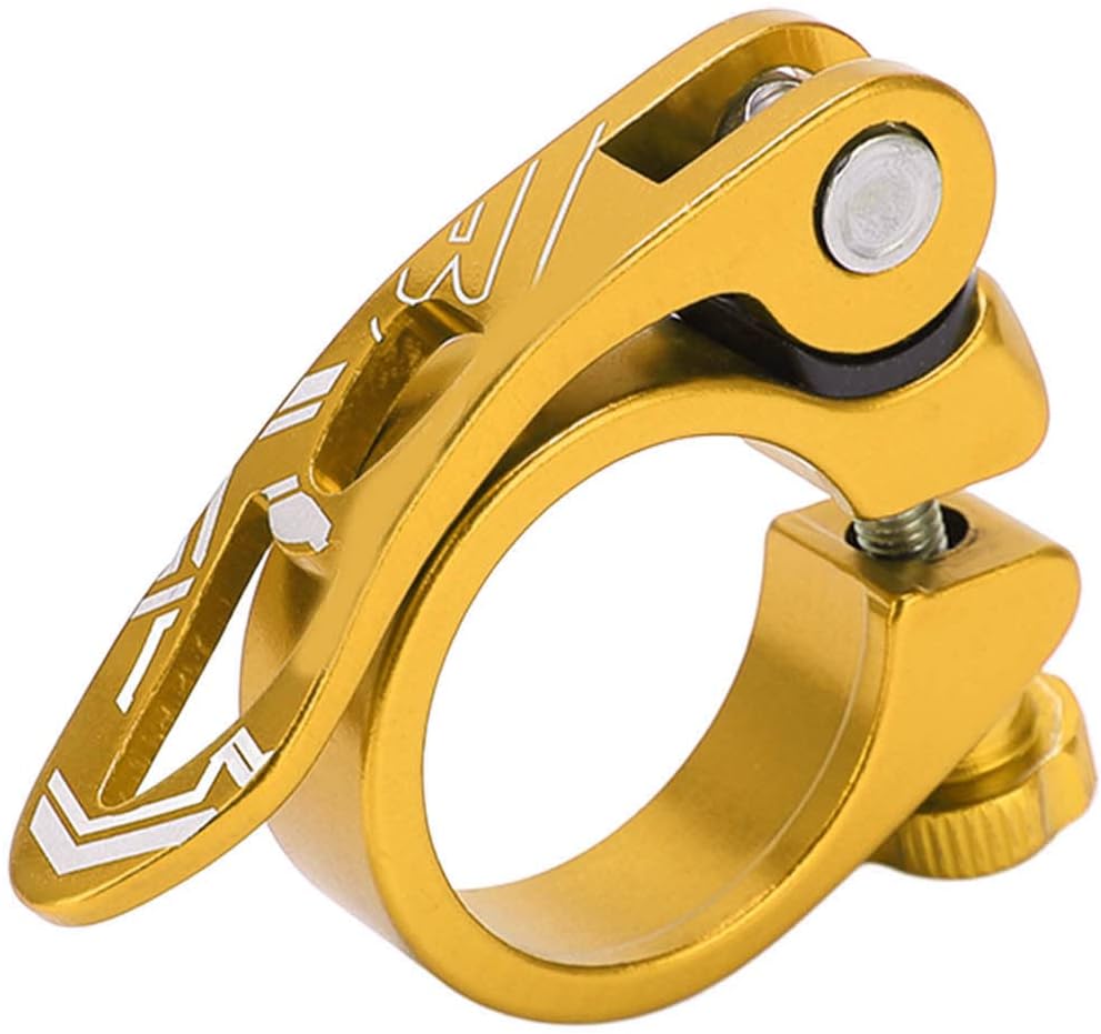 SUNGOOYUE Seatpost Clamp, 31.8mm Seat Post Clamp Quick Release Seatpost Clamp for